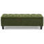 Banc avec surface bouclée et rangement, pieds en bois d'hévéa, capacité de 300 lb, ouverture automatique du couvercle, surpiqûres capitonnées à losanges, idéal pour la décoration intérieure, rangement en boucle de L 50,37 po x l 17,12 po