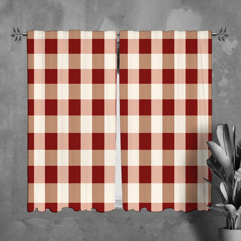 Paire de rideaux obscurcissant en polyester Shiley, L 40 po x L 82 po