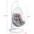 Rattan Garden Swing Chair with Stand