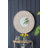 D31.3x2 Round Wall Mounted Mirror, Beveled Edge and Muted Silver Frame for Home Decor