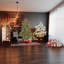 Arbre de Noël artificiel pleine forme 7 pi avec 750 lumières UL et 2257 pointes PE PVC Branches mixtes Structure articulée Support en métal pour espaces spacieux Décoration d'intérieur-1937630434