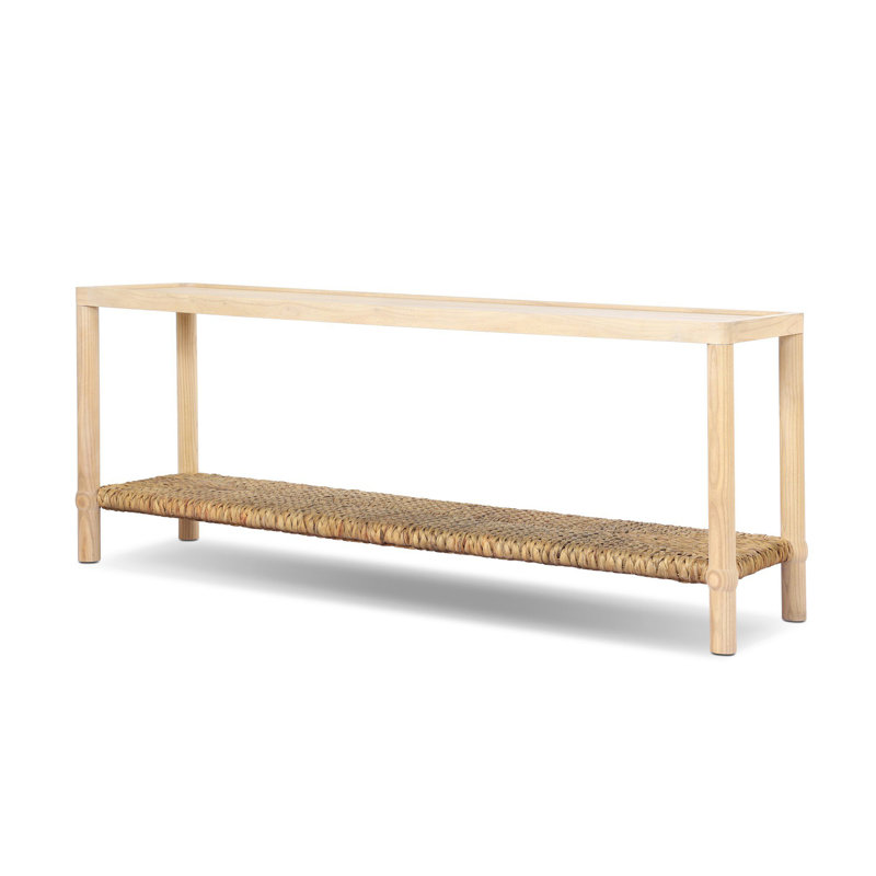 Gabriella Console Table, Light Natural Sungkai