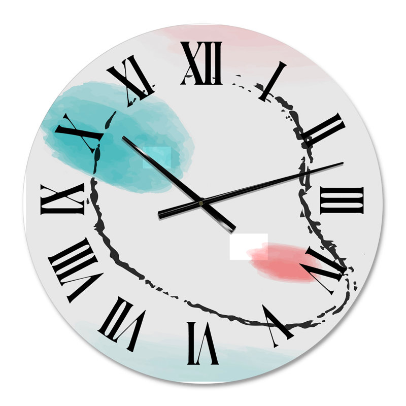 Horloge murale moderne, Moyen