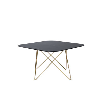 Lancaer 80cm Glass Top Console Table