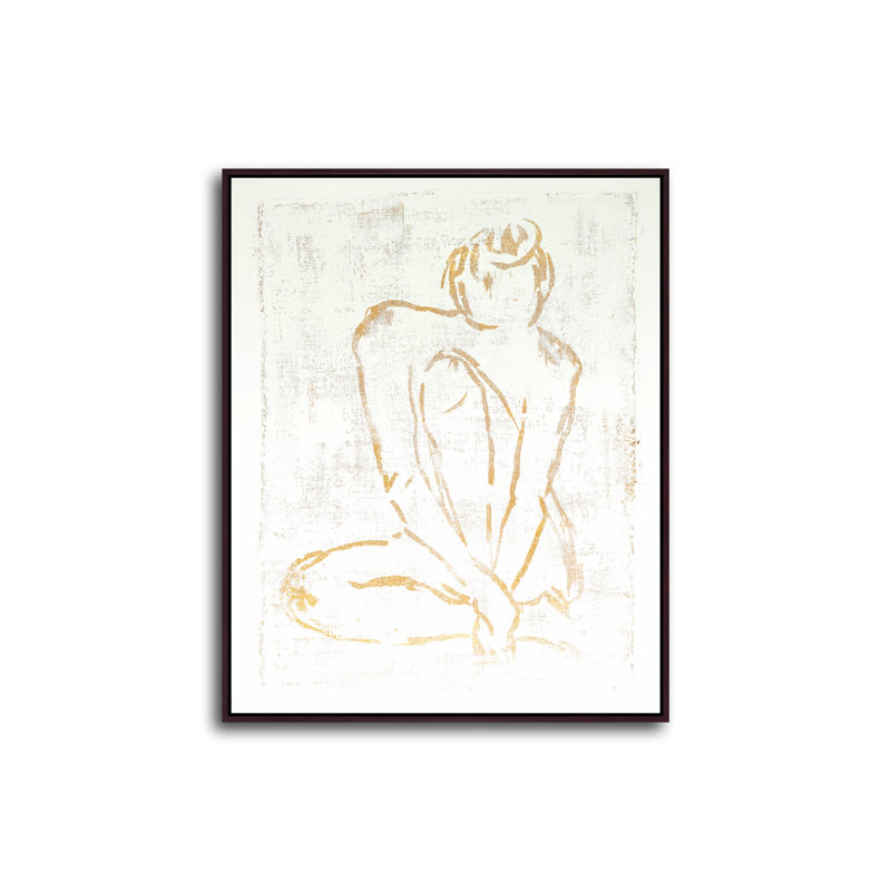 Utopia Painting by Artists Guild Of America, Laguna Espresso Framed