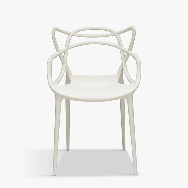 Chaise de salle à manger Keeper, Blanc