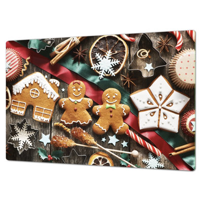 Stove Top Cover - Gingerbread Cookies Gas and Electric Cook Top Cover Noodle Board