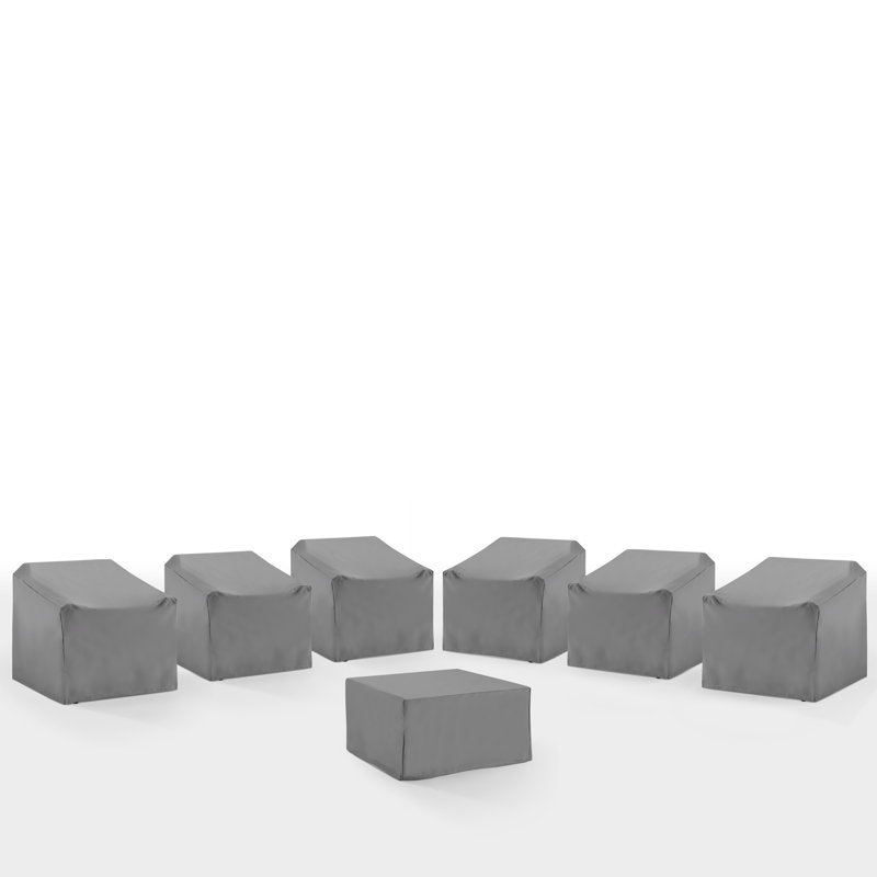 Furniture Covers Outdoor Conversation Set Cover, Gray