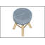Repose-pieds, repose-pieds, repose-pieds, tabouret, 12 po, pieds en velours, contemporain, moderne