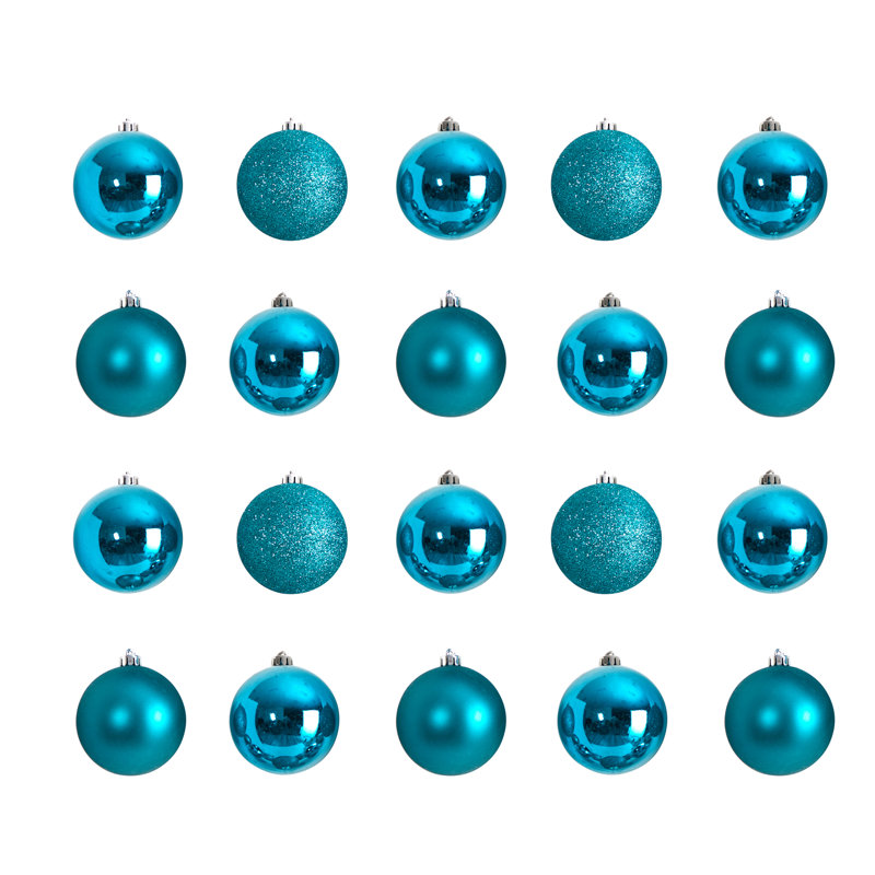 Ornement boule incassable, Bleu sarcelle