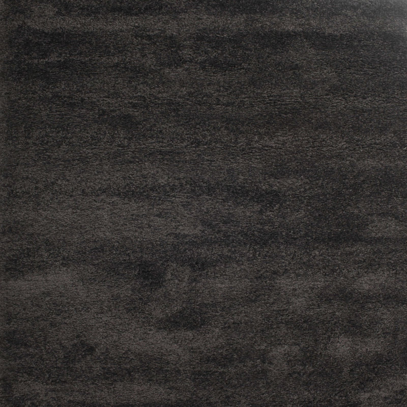 Tapis noir Alandra, Carré 6 pi x 6 pi