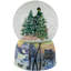 Boule à neige musicale 6 "Christmas Carolers Winter Scene