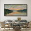 Grande impression sur toile encadrée, impression de paysage abstrait pour la décoration intérieure moderne-119329100-119329099
