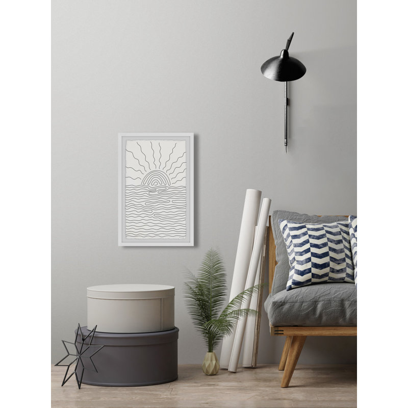 Watch The Sunrise - Single Picture Frame Print, 91cm H x 61cm W x 3.81cm D