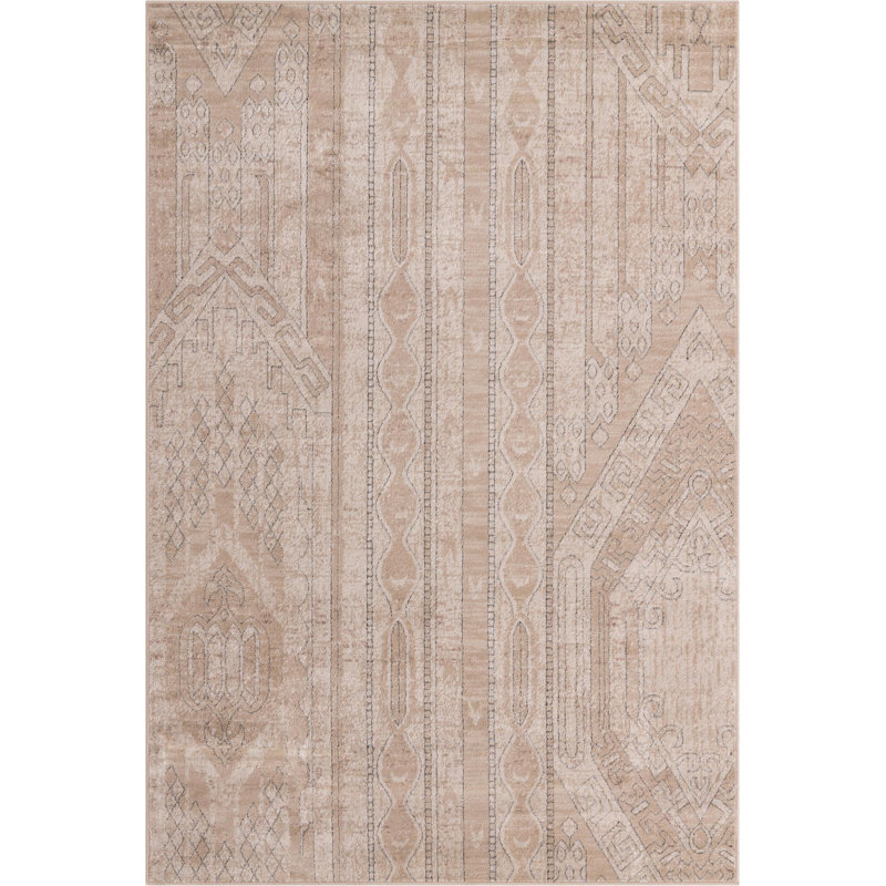 Jacklynn Geometric Indoor Rug, Rectangle 6'1" x 9'