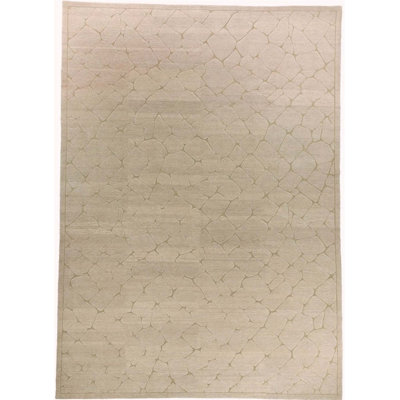 Wool Abstract Indoor Rug