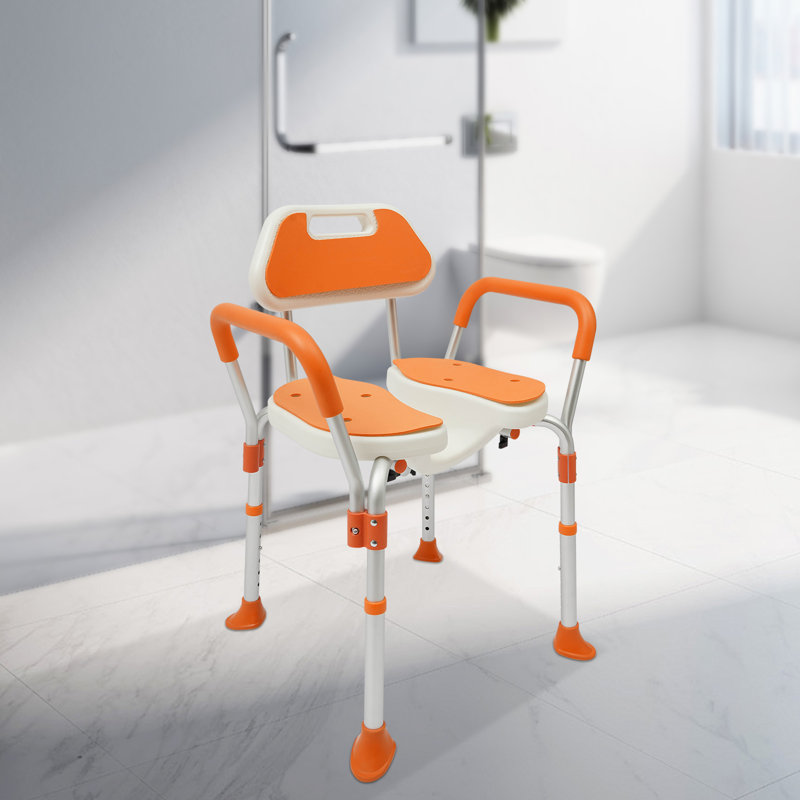 Chaise de douche antidérapante réglable en hauteur