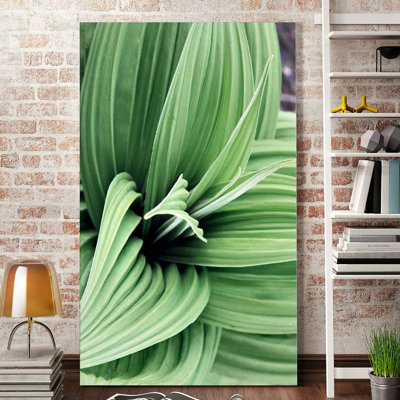 " Green Leaf Blooms II " by Kathy Mansfield