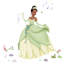 Décalcomanie murale Disney Princess Tiana