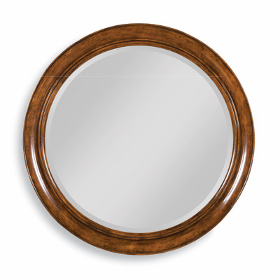 Redonde Flat Beveled Wall Mirror