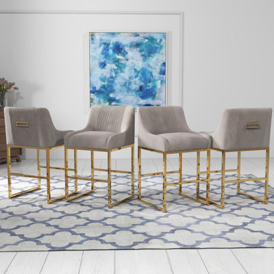 Zanthia Upholstered Counter Stool