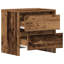 45cm W Manufactured Wood Bedside Table