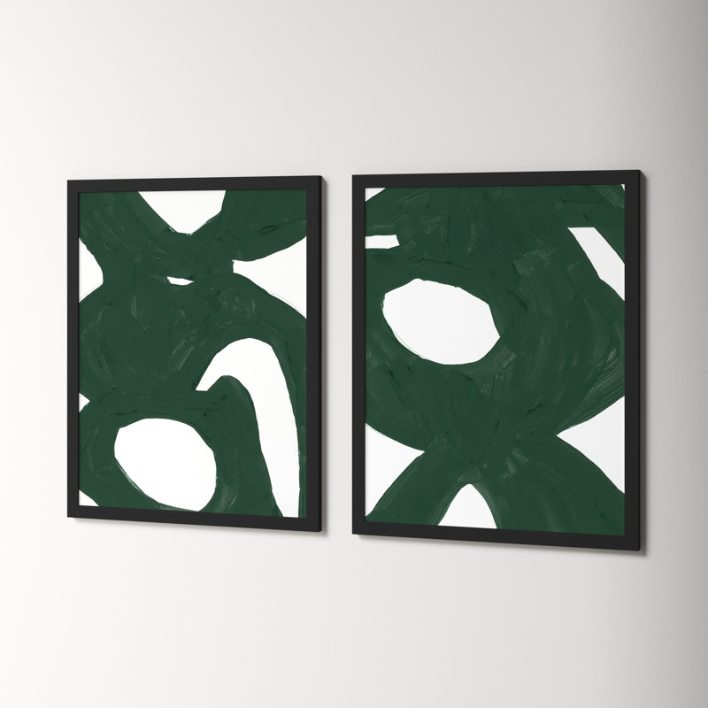 Harmony by Andrea Stokes, 20" H x 16" W, Black Framed
