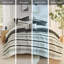 Ensemble complet de literie en polyester grand lit, style bord de mer moderne pour la maison