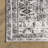 Teo Medallion Machine Washable Area Rug for Living Room Bedroom Dining Room Kitchen, Light Grey/Ivory-1505166057