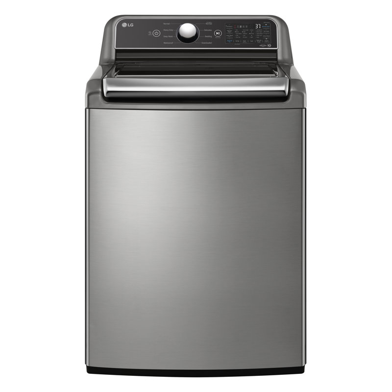 LG 5.3 cu. ft. Top Load Washer, Steel