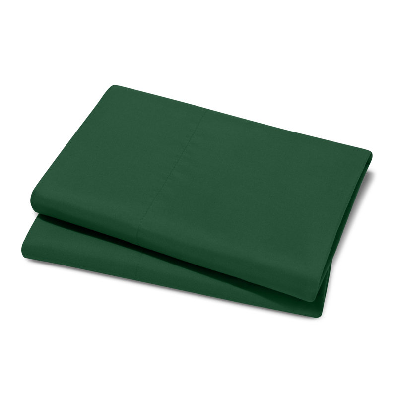 Microfiber Pillowcase - Set of 2, Forest Green