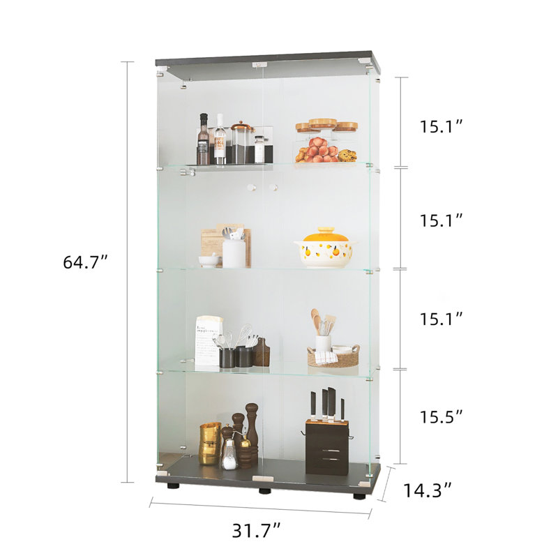 Display Cabinet, Black