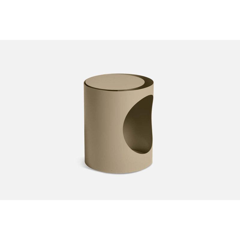 Tabl Side Table, Gray/Beige
