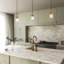 Strasburg 1-Light 5.5" Wide Single Bell Mini Pendant with Cord Suspension for Small Spaces