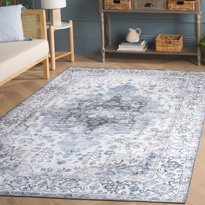 Mikali Machine Washable Non-Slip, Rectangle 183 x 274cm