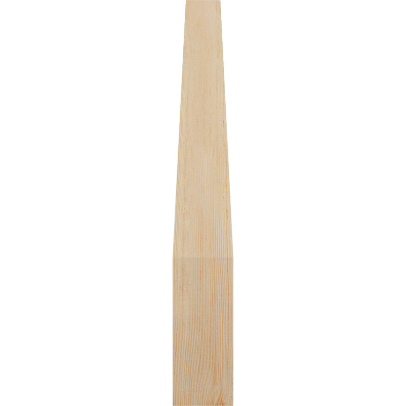Attelle impériale du genou, Sapin de Douglas, Lisse, H 30 po x l 3,5 po x P 24 po