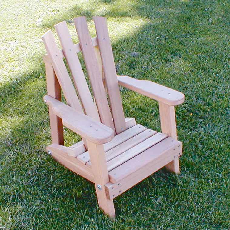 Chaise adirondack pour enfant Tillison, Teinture / scellant cèdre