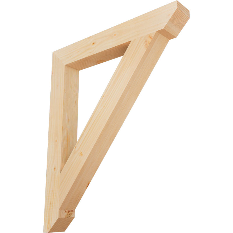 Support lisse à lattes 3 1/2 po x P 30 po x H 36 po, sapin Douglas, Sapin de Douglas, H 36 po x l 3,5 po x P 30 po