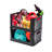 iDesign Plastic Large Open Front Garage Storage Eco Bin with Handles, Set of 2 , Matte Black