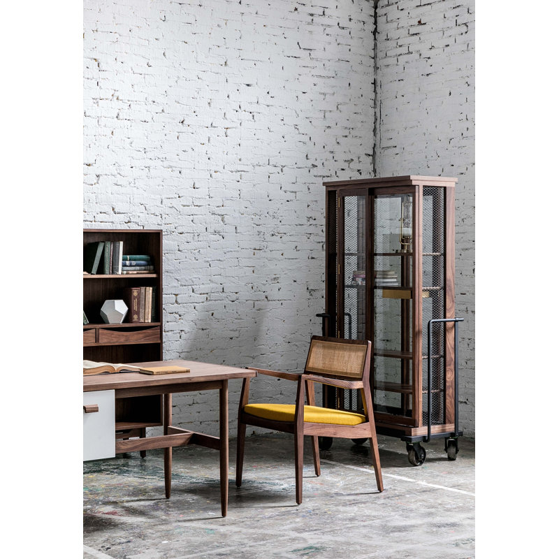 Risom Solid Wood Writing Desk