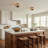 Aurevella Dimmable LED Round Glass Flush Mount Ceiling Light