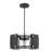 Barcelo 6 - Light Matte Black Pendant