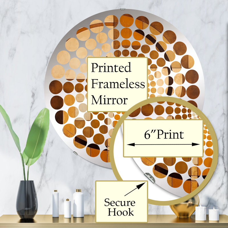 Wigbrecht Circle Mirror, 31.4" x 31.4"