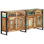 Buffet en bois de bois massif 67,7 po x 13,8 po x 31,5 po Sharon