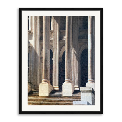 Chambers Street 2 - Tweed Courthouse Print by Marilyn Henrion