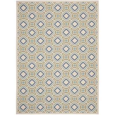 Liutulf Performance Geometric Indoor/Outdoor Area Rug