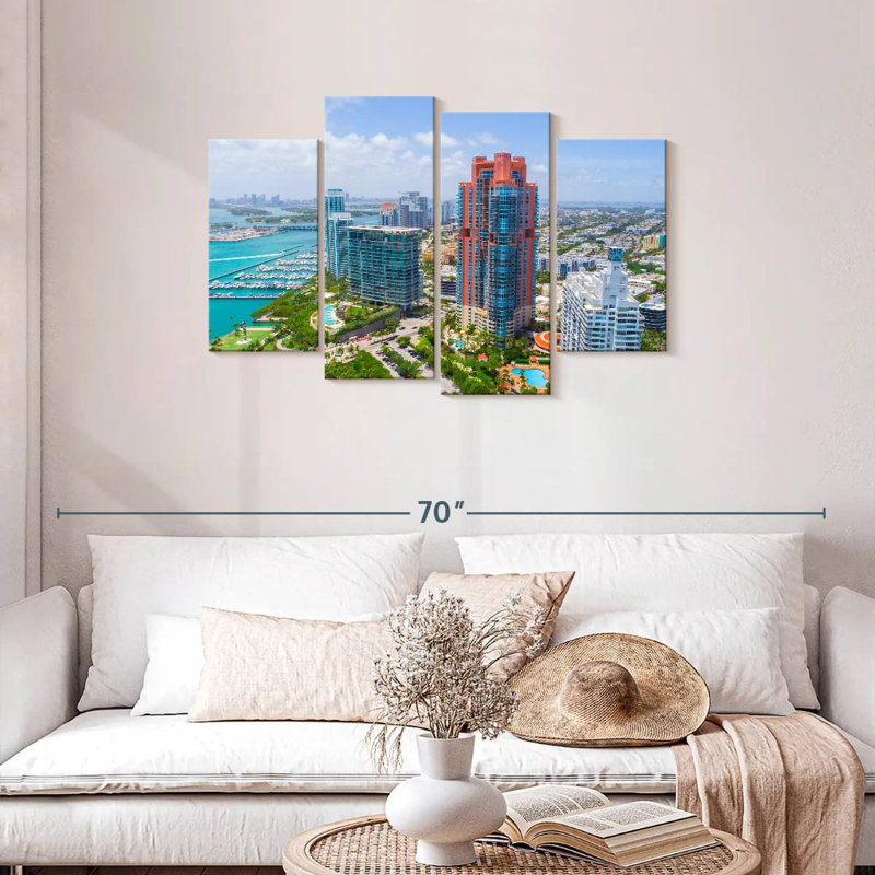 Gratte-ciel de Sirci South Beach, H 27 po x l 43 po