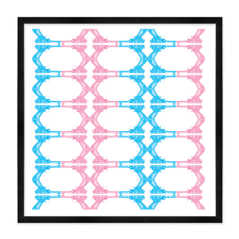 Colt Reflection Print, Black