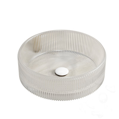 Round Glass Bathroom Sink