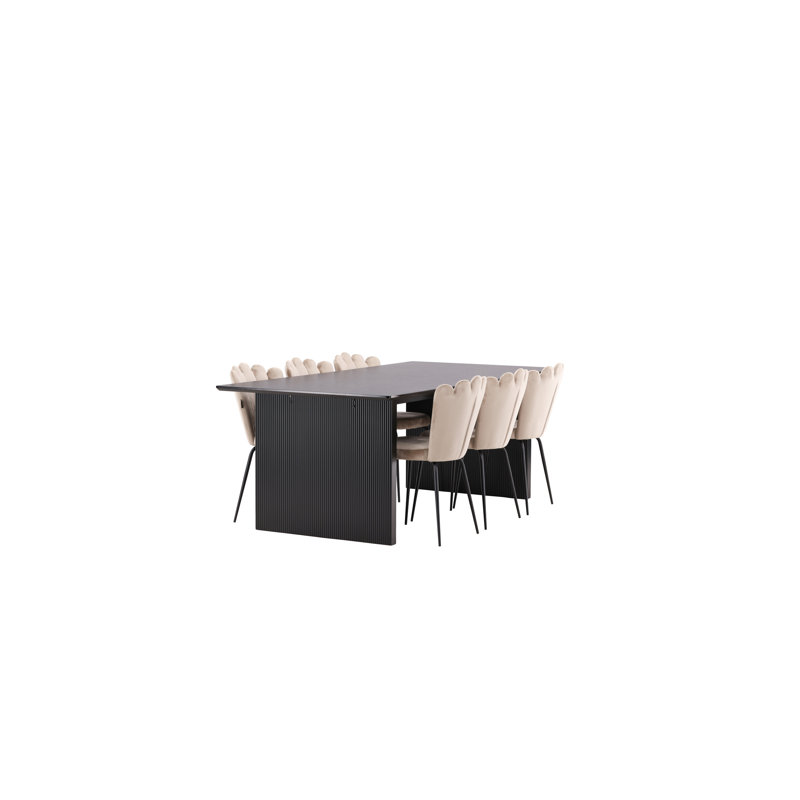 Rosato 6 - Person Dining Set